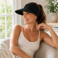 Pleated Visor - Lightweight Sport Sun Hat for Beach and Tennis