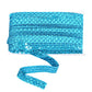 Sewing Sequin Trim 0.9 Inch 4 Row, 25 Yards Glitter Sequin Ribbon Metallic Stretch Bling Strip DIY Craft Decoration