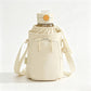 Water Bottle Carrier Bag with Phone Pocket Adjustable Crossbody Strap for Walking Travel