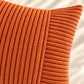 2 Pack Soft Corduroy Throw Pillow Covers 18 x 18 Inch and 12 x 20 Inch