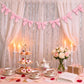 Decorative Bow Garland for Parties and Holiday Decor