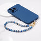 Beaded Phone Wrist Strap with Removable Clasps