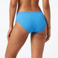2 Pack Ribbed Lace Trim Bikini Underwear