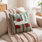 Apple Cat Tufted Decorative Throw Pillow Cover Square Accent Cushion for Sofa Bed Chair