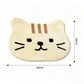 Cute Cat Head Shaped Bathroom Floor Mat Soft Water Absorbent with Anti-Slip Base