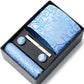 Men's Baroque Floral Tie Gift Set with Matching Pocket Square Cufflinks and Silver Tie Clip