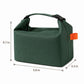 Insulated Roll Top Lunch Bag with Buckle Handle and Leak-Resistant Lining