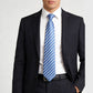 Men's Diagonal Stripe Polyester Tie - Formal Necktie for Business, Weddings & Stylish Daily Wear