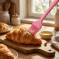 3-Piece Silicone Basting Brush Set, Flexible and Durable Kitchen Tools for Cooking and Baking