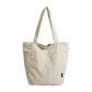Lightweight Tote Bag with Front Pockets and Shoulder Handles