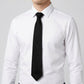 Men's Micro Dot Texture Tie Fine Woven Pattern Necktie Subtle Solid Look 57 Inch Length 3.1 Inch Width Formal Business Accessory