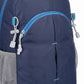Lightweight Hiking Backpack with Multiple Zip Compartments and Adjustable Padded Straps