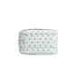 Polka Dot Cosmetic Bag, Large Capacity 3-Layer Makeup Organizer with Top Handle