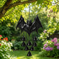 Halloween Metal Bat Wind Chime with Hanging Bells