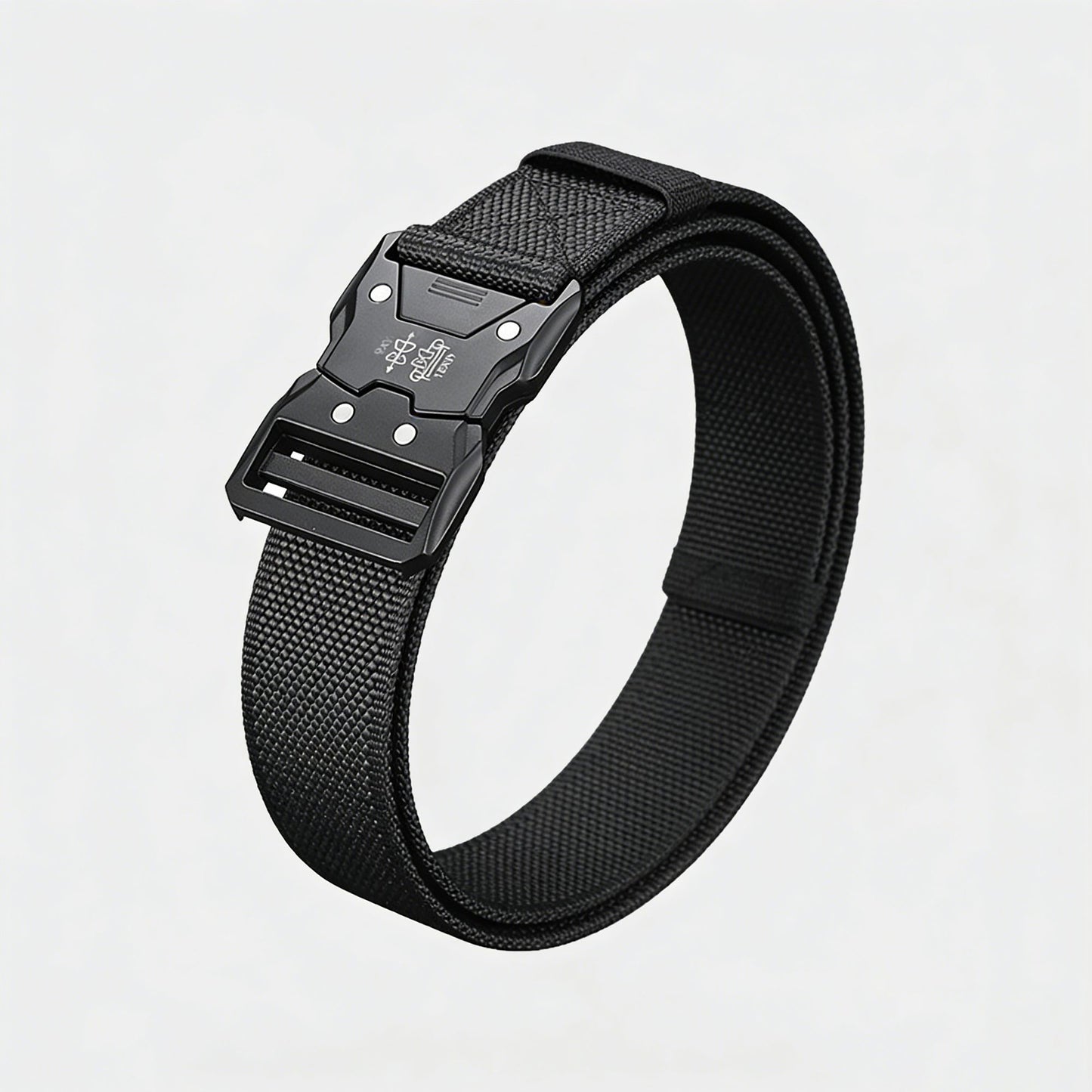 Tactical Nylon Belt - Heavy-Duty Quick-Release Buckle Belt for Outdoor, Casual & Everyday Wear