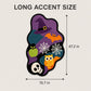 Halloween Shaped Long Accent Rug Nonslip Floor Mat 15.7 x 47.2 Inches