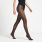 2-Piece Plaid Pattern Sheer Tights