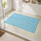 Slatted Nonslip Shower Mat Quick Drain Bath Mat 15.7 x 27.6 Inches