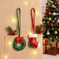 2 Piece Christmas Bag Charm Set with Hanging Loops