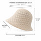Summer Bucket Hat - Lightweight Woven Straw Sun Hat for Beach and Vacation