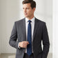 Men's Diagonal Stripe Texture Tie Subtle Woven Pattern Necktie 57 Inch Length 3.1 Inch Width Formal Business Accessory
