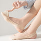 Low Cut No Show Liner Socks with Non-Slip 3D Silicone Heel Grip Pack of 6 Pairs