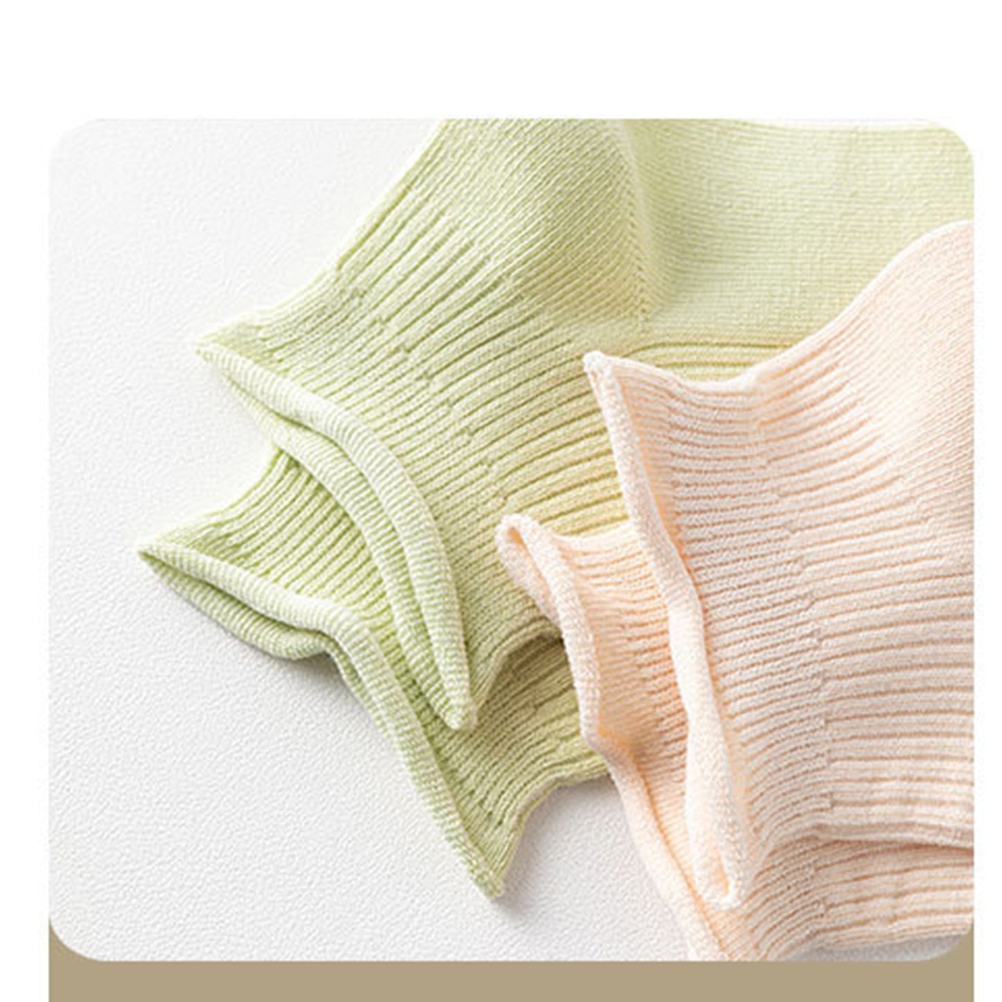 4 Pairs Ultra-Thin Ribbed Ankle Socks Soft Stretch Breathable Design in Multiple Color Combinations