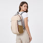 Everyday Backpack with Front Zip Pocket Side Mesh Pockets Padded Straps Top Hle