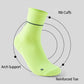 6pk Professional Athletic Socks - Ankle-Length Sports Socks with Elastic Cuff & Reinforced Design for Running & Gym