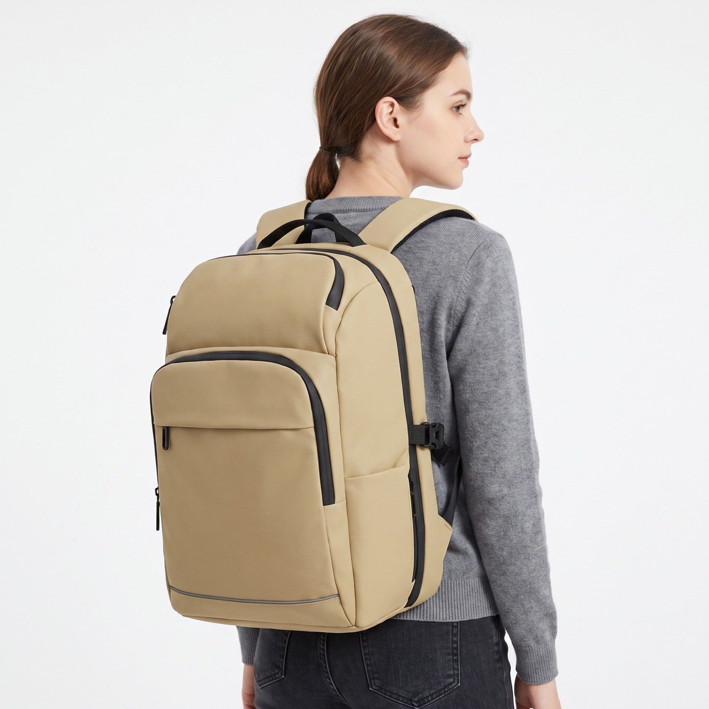 Professional Laptop Backpack -  Business Commuter Bag for Office, School, and Travel