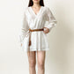 Braided Faux Leather Waist Belt with Tassel Tie Detail 67in