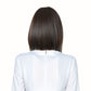 Straight Bob Wig with Bangs for Women Heat-Resistant Synthetic Natural-Looking Short Bob Style Ideal for Daily Wear