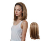Braided Hairband Wig with Straight Shoulder Hair Extensions Casual Hairpiece for Holiday
