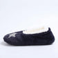 Fuzzy Star Slipper Socks