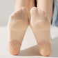 Low Cut No Show Liner Socks with Non-Slip 3D Silicone Heel Grip Pack of 6 Pairs