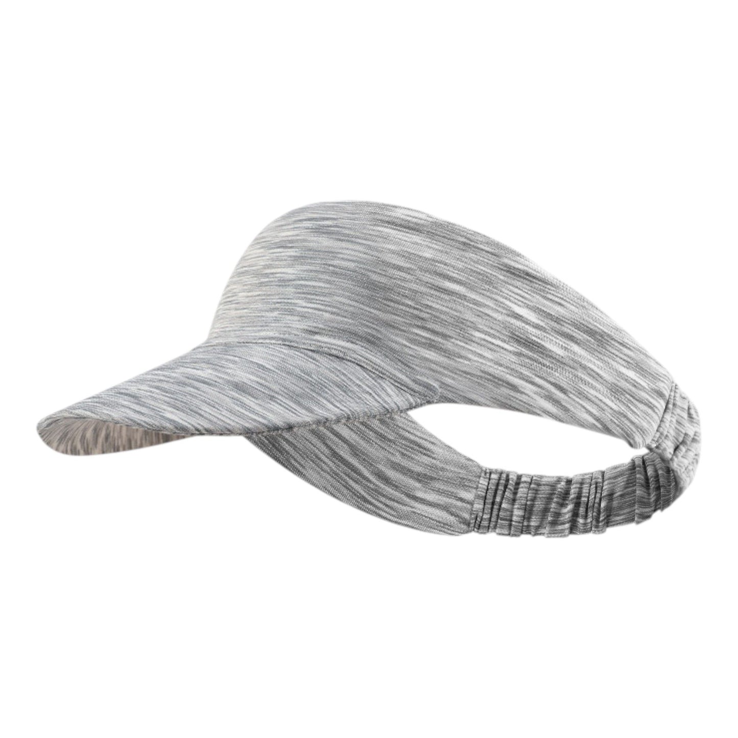 Stretchy UV Protection Sports Visor Hat Lightweight Rainbow Stripe Design for Hiking Beach Running Outdoor Travel