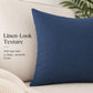 Textured Decorative Throw Pillow Cover Soft Accent Cushion Cover for Sofa Bed Chair