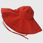 Women's Reversible Wide - Brim Sun Hat with Adjustable Chin Strap