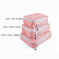 Lightweight Travel Packing Cubes Set with Zipper Closure Storage Bags Luggage Organizer Multi Size Set