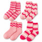 Fuzzy Crew Socks 4-Pair Set US 5-10.5 US 5-10.5