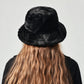 Faux Fur Bucket Hat Soft Plush Winter Casual Fashion Hat