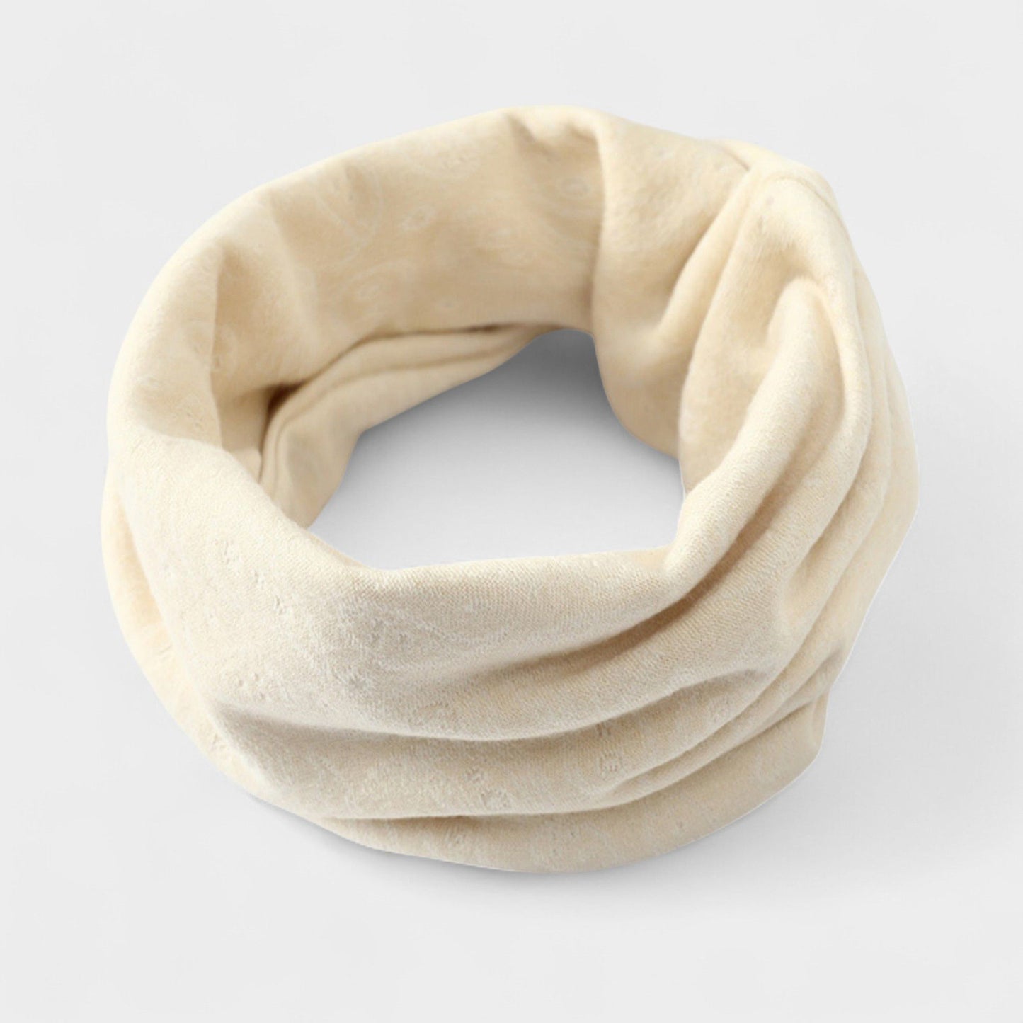 Soft Fleece Infinity Scarf with Cozy Plush Texture 13.7x9.5in