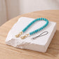 Beaded Phone Wrist Strap with Removable Clasps
