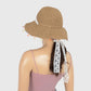 Colorful Butterfly - Embellished Straw Sun Hat