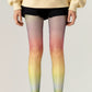 2pcs Women's Gradient Rainbow Sheer Tights with Soft Ombre Design