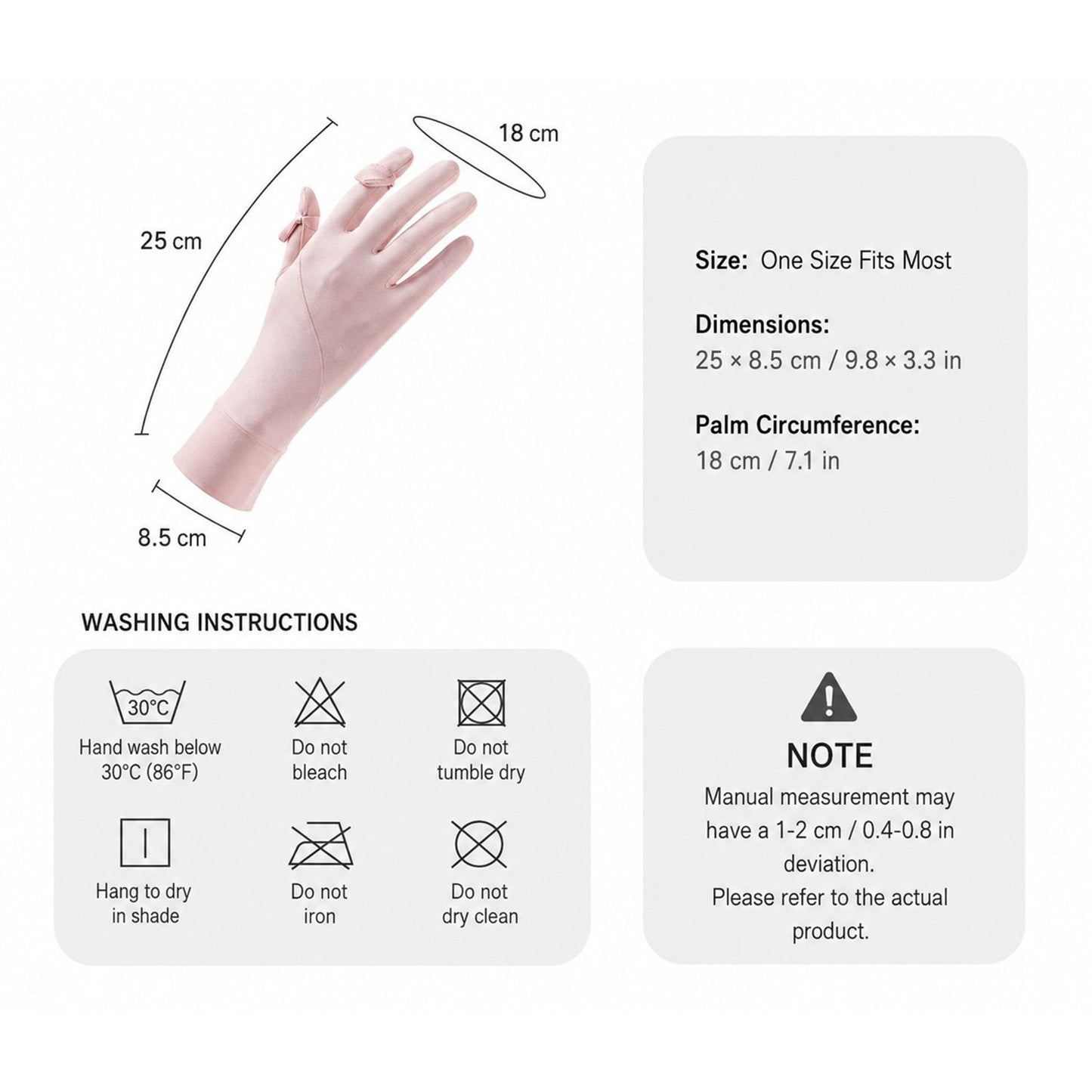 Long Cuff Fingerless Sun Protection Cycling Gloves