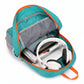 Lightweight Travel Backpack with Mesh Side Pockets Adjustable Straps Multi Pocket Design