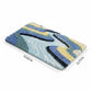 Tufted Floor Mat with Leaf Pattern Non Slip Backing Soft Plush Decorative Indoor Entryway Bathroom Rug