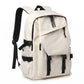 Large Laptop Backpack with Front Flap Pocket Buckle Straps Side Pockets and Padded Shoulder Straps