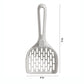 Plastic Cat Litter Scoop with Sifter Slots and Hanging Handle
